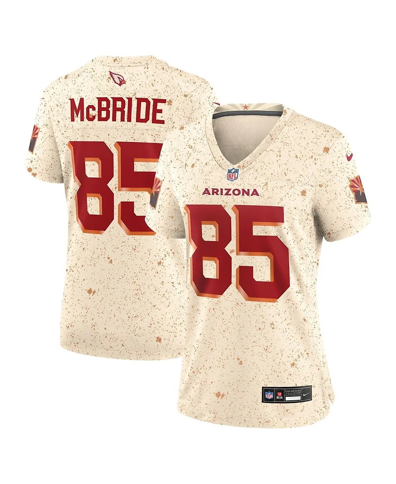 Nike Women's Trey McBride Natural Arizona Cardinals 2025 Rivalries Collection Game Jersey