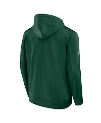 Fanatics Men's Green Minnesota Wild Authentic Pro Rink Hoodie