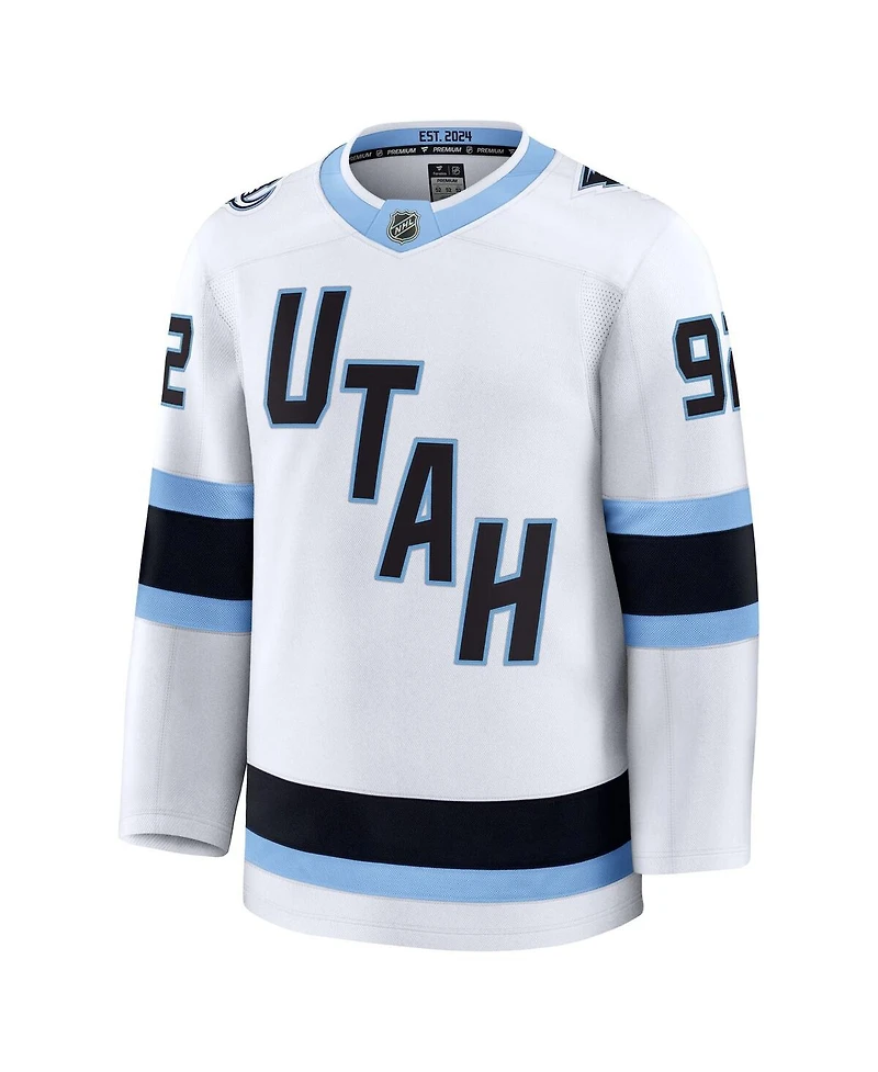 Fanatics Men's Logan Cooley White Utah Mammoth Away Premium Player Jersey