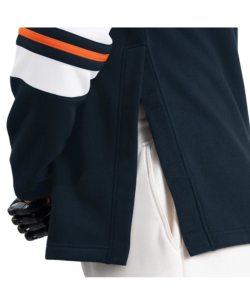 G-iii Sports by Carl Banks Men's Navy Chicago Bears Adaptive Lord Stanley Crewneck Sweatshirt