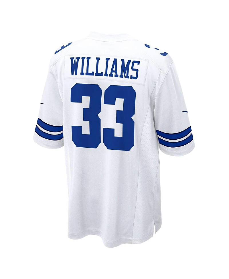 Nike Men's Javonte Williams White Dallas Cowboys Game Jersey