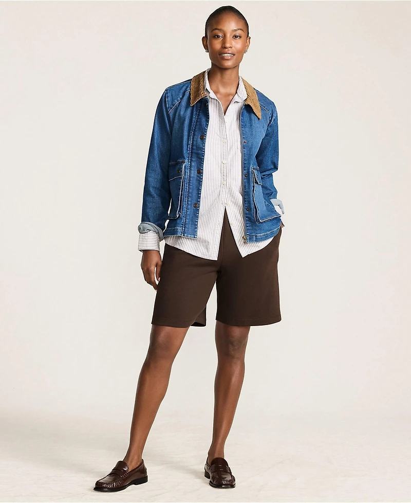 Lands' End Women's Sport Knit High Rise Shorts