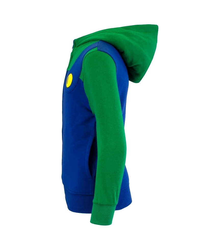 Mario Boys Nintendo Super Bros. Costume Zip Up Hoodie