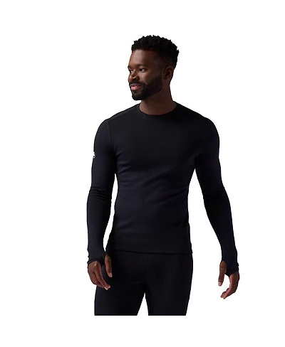 Backcountry Men's Cedars Rws Merino Mid-Wt Baselayer Crew Top Midweight Long Underwear Tops