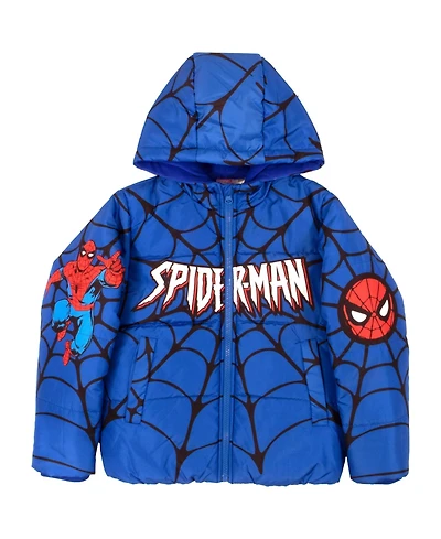 Spider-Man Boys Marvel Superheroes Winter Jacket