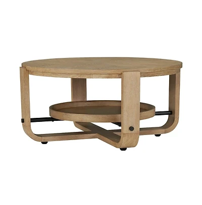Parker House Furniture Parker House Escape Cocktail Table Round with Shelf