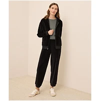 Pact Women's Organic Cotton Velour Relaxed Jogger