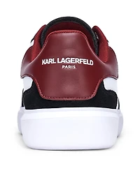 Karl Lagerfeld Paris Men's Multi-Color Side Logo Bit Sneakers