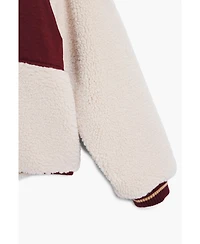 Desigual Girls's Sherpa jacket with hood