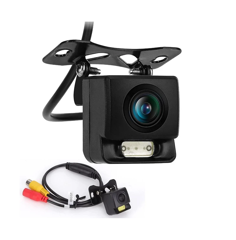 Pyle Rearview Back-Up Camera - Parking Reverse Cam with Distance Scale Line Display, Night Vision, Waterproof, PLCM11