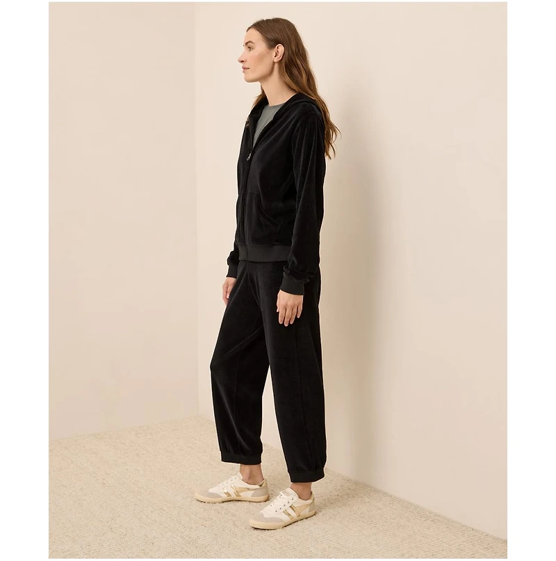 Pact Women's Organic Cotton Velour Relaxed Jogger