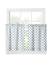 Ellis Curtain Manchester Window Treatment 1.5 X22 Rod Pocket 100 Cotton Curtain Tiers 50 X22 X 24 X22