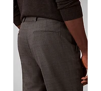 Calvin Klein Men's Slim-Fit Check Trouser Pants