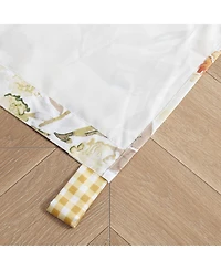 Greenland Home Fashions Somerset Ruffle Trimmed Window Valance 84" x 19" Gold by Greenland Home Fashion