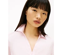 Tommy Jeans Women's Baby Fit Long-Sleeve Shirt