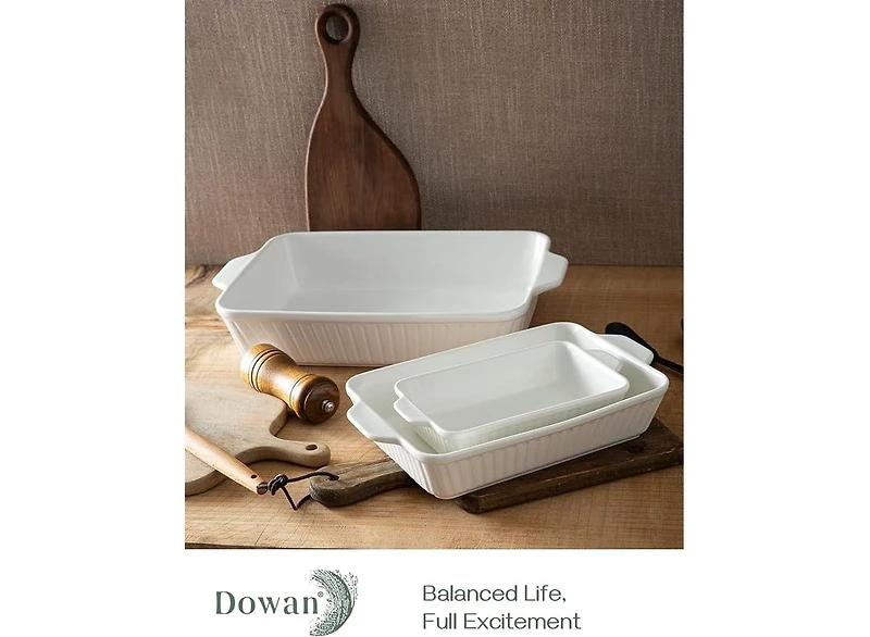 ATuMan Indoor Thermometer Hygrometer with Large Digital Date Clock