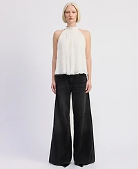 En Saison Women's Camille Sleeveless Swing Top