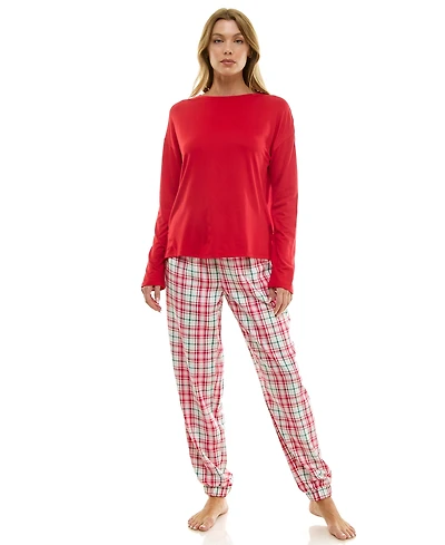 Roudelain Women's Long-Sleeve Drop Shoulder Top