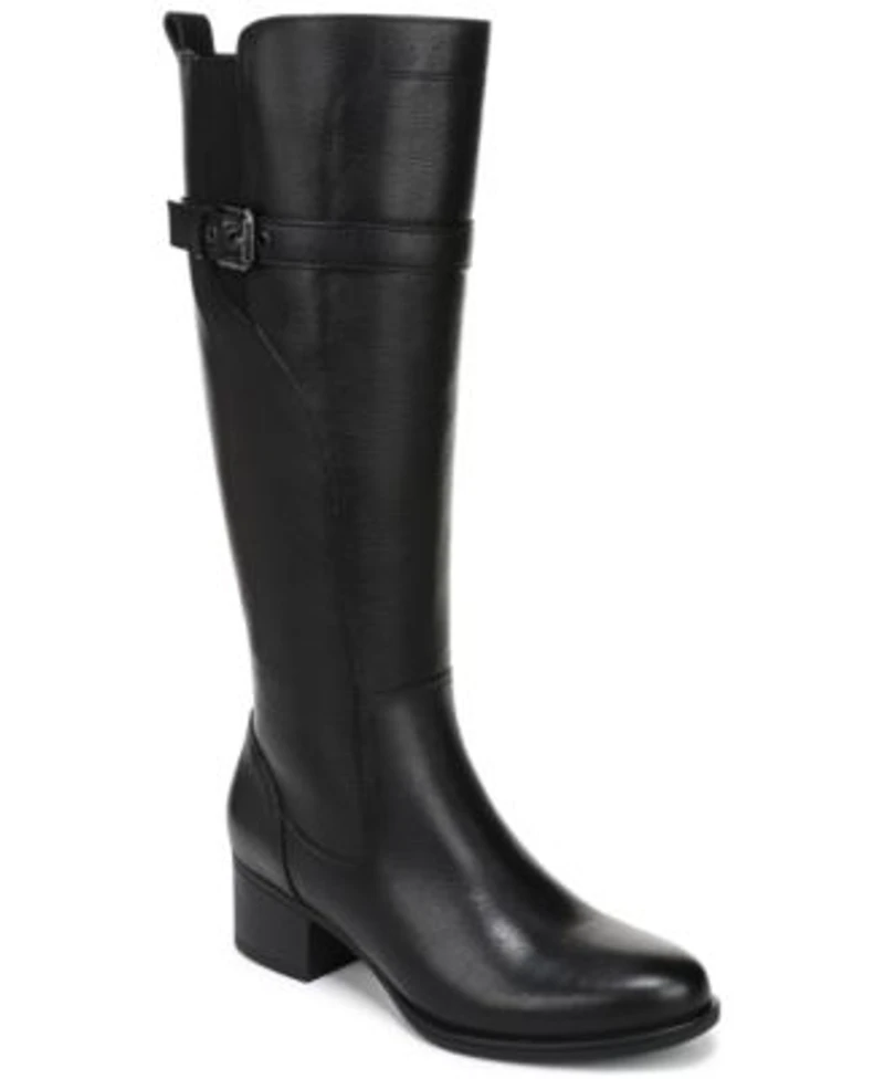 Naturalizer Womens Kenna Knee High Boots Regular Wide Calf Extra Wide Calf