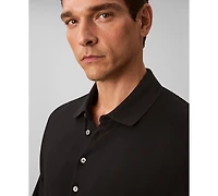 Calvin Klein Men's Long-Sleeve Classic Fit Polo Shirt