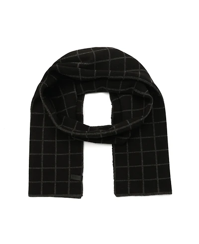 Calvin Klein Men's Window Check Scarf