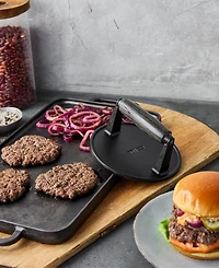 GreenPan Bobby Flay Cast Iron 6.5" Round Grill Press