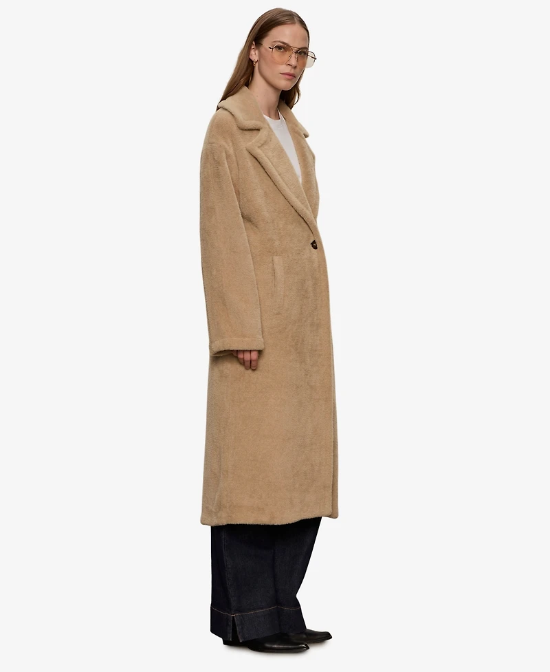 Sanctuary Women's Live Faux-Fur Coat