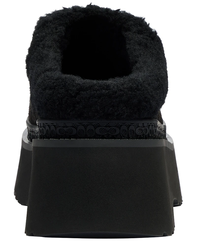 Coach Women's Cecelia Slip-On Platform Clogs