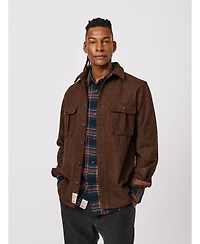 Aubin Men's Lysaghts Wool Overshirt