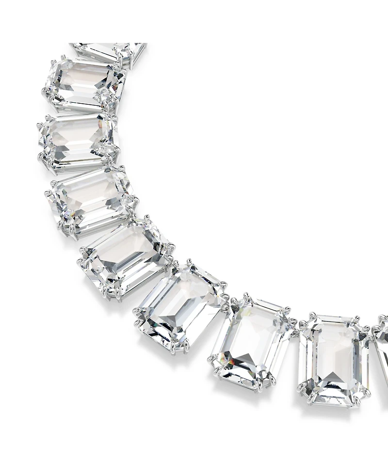 Swarovski Millenia Rhodium Plated Tennis Necklace
