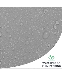 Evolur Baby Eva Changing Pad, Soft and Breathable, Lightweight Portable Waterproof Firm Padding