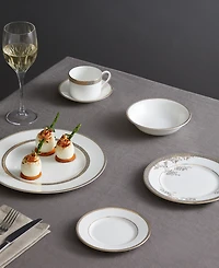 Vera Wang Wedgwood Dinnerware, Lace Gold 12 Piece Set