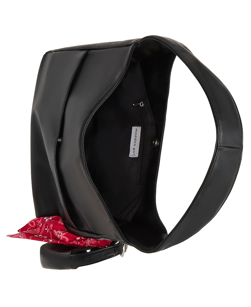Madden Girl Medium Leather Hobo Bag
