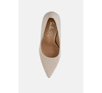 Uboa Slim Block Heel Pumps