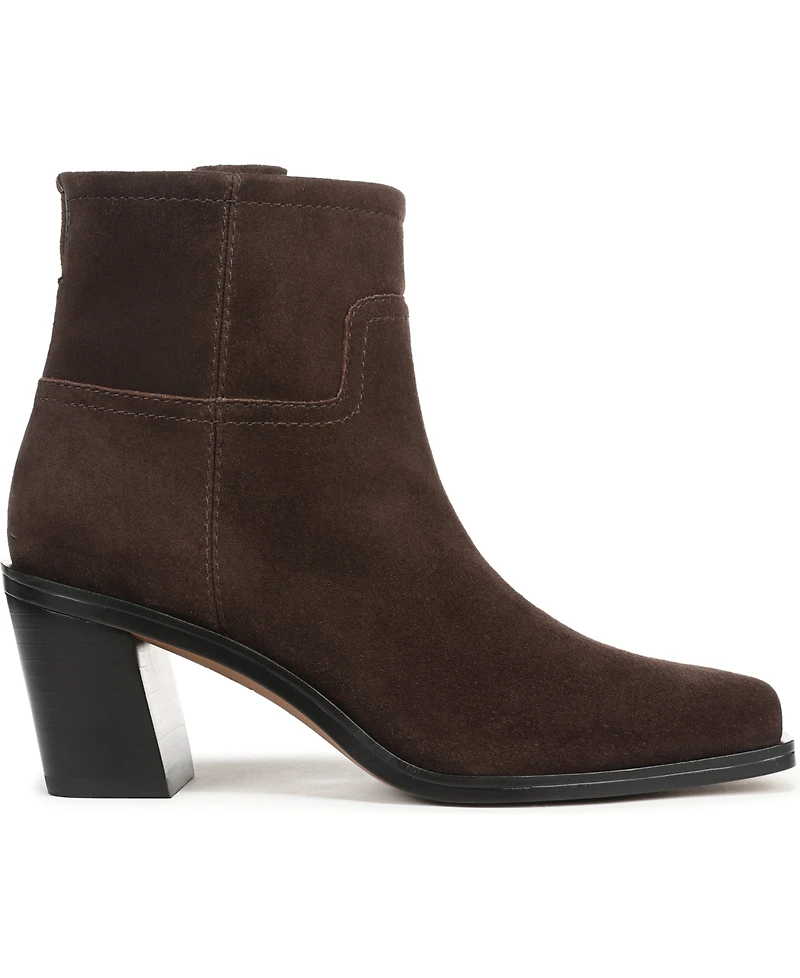 Franco Sarto Women's Ivanna Square Toe Pull On Short Boots