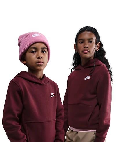 Nike Sportswear Big Kids Club Fleece Pullover Hoodie
