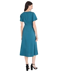 Maggy London Women's Short-Sleeve Dress