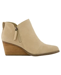 Toms Women's Goldie Wedge Ankle Booties
