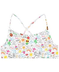Tommy Bahama Little Girls Crossback Bralette 3 Pack Bralette