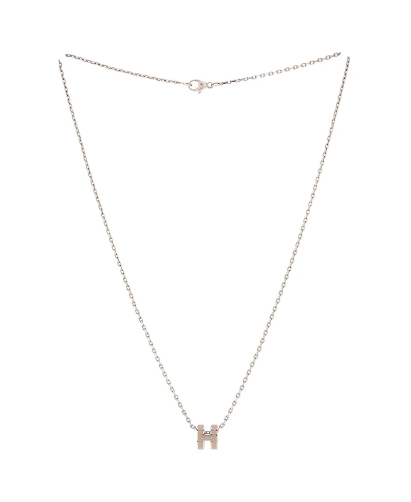 Pre-Owned Hermes Pop H Pendant Chain Necklace