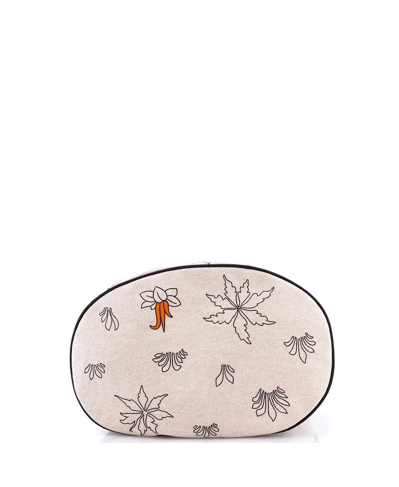 Pre-Owned Hermes Sac Marin Rucksack Backpack Printed Toile