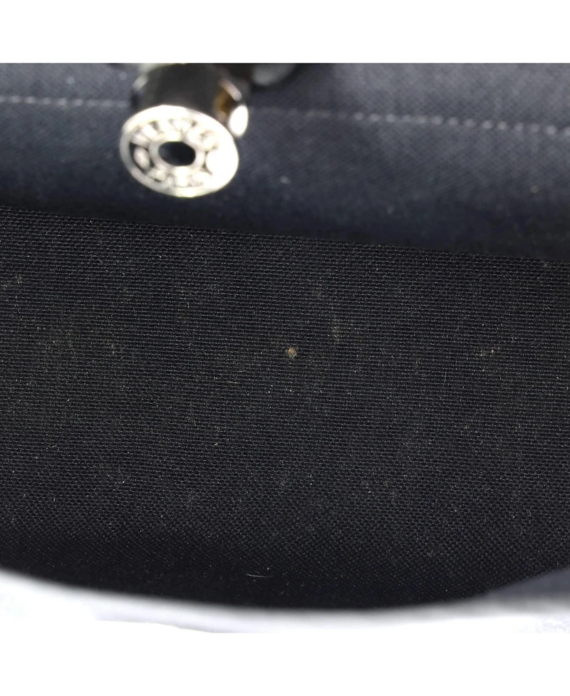 Pre-Owned Hermes 31 Herbag Zip Leather and Toile