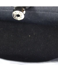 Pre-Owned Hermes 31 Herbag Zip Leather and Toile