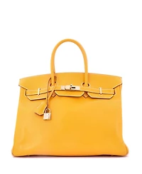 Pre-Owned Hermes Candy 35 Handbag Epsom