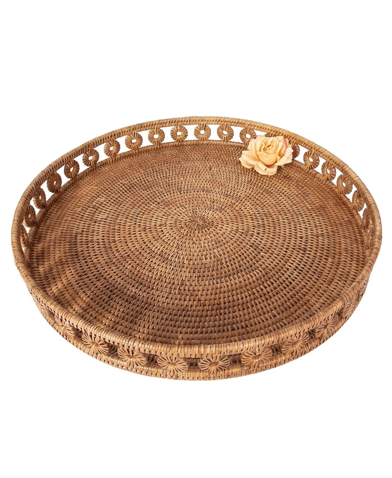 Artifacts Rattan Inna Design Round Tray