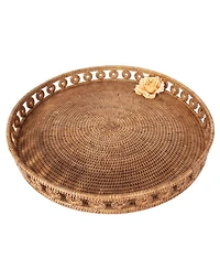Artifacts Rattan Inna Design Round Tray