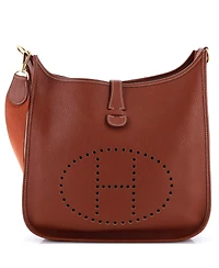 Pre-Owned Hermes Gm Evelyne Bag Gen I Clemence