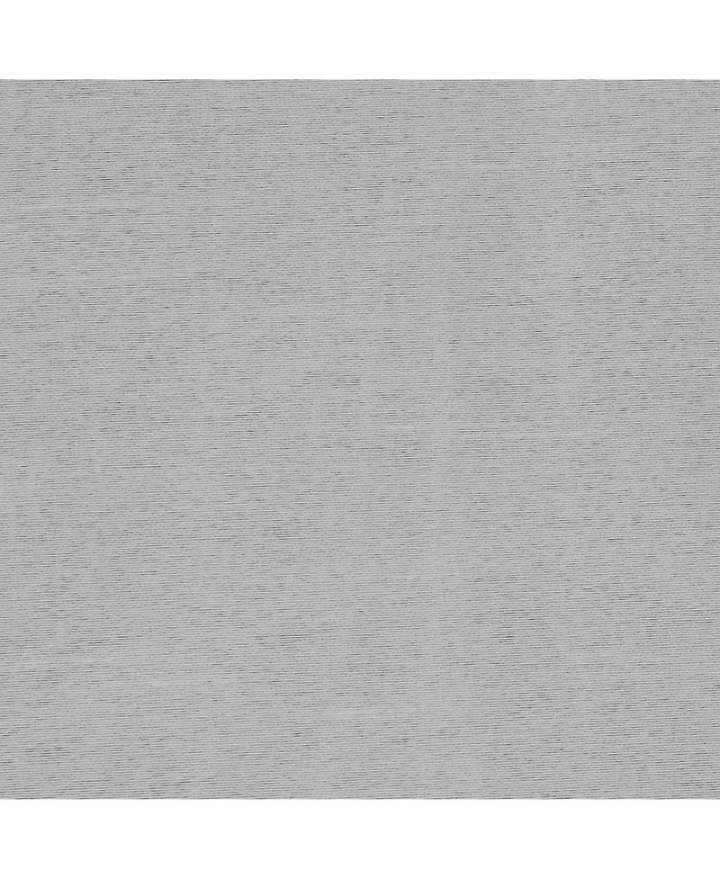 Thermaplus 100% Polyester Glacier Balance Temperature Solid Faux Silk Blackout Grommet Curtain Panel 52" x Silver