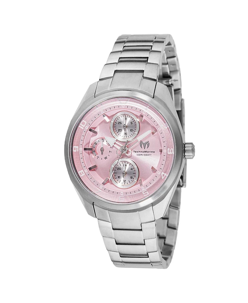 Technomarine Women's Tm-318108 Ocean Quartz Pink Dial Watch