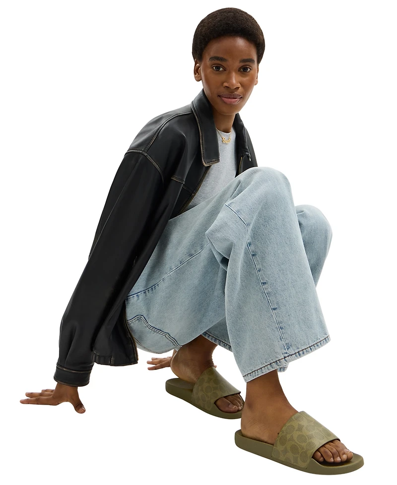 Coach Women's Udele Peanuts Sport Slide Sandals